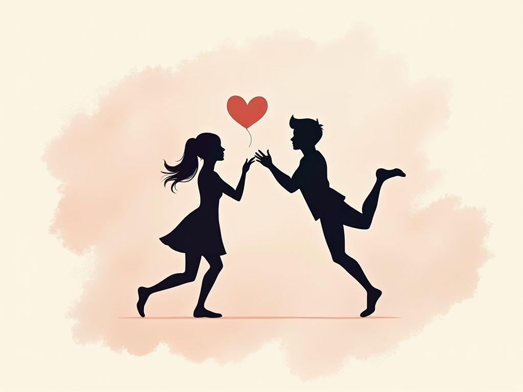 Playful crush teasing