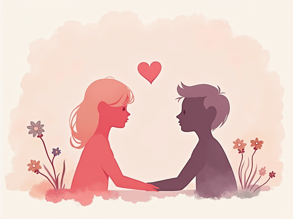 Couple on second date